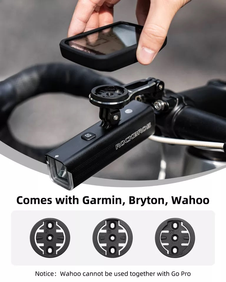 ROCKBROS nosač biciklističkog računala za Garmin Bryton Wahoo GPS držač upravljača aluminij