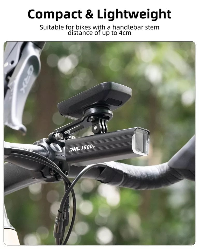 ROCKBROS nosač biciklističkog računala za Garmin Bryton Wahoo GPS držač upravljača aluminij